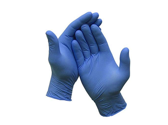 Nitrile Powder Free Multi-Purpose Gloves, Disposable Gloves, Extra Strong - Box of 100 - Blue