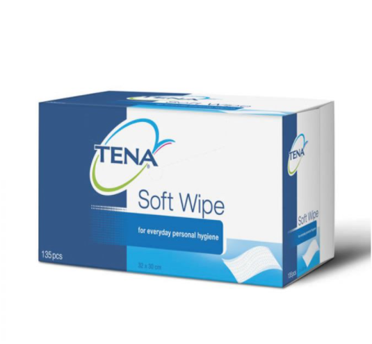 Tena Soft Dry Patient Wipes 10 Wipes